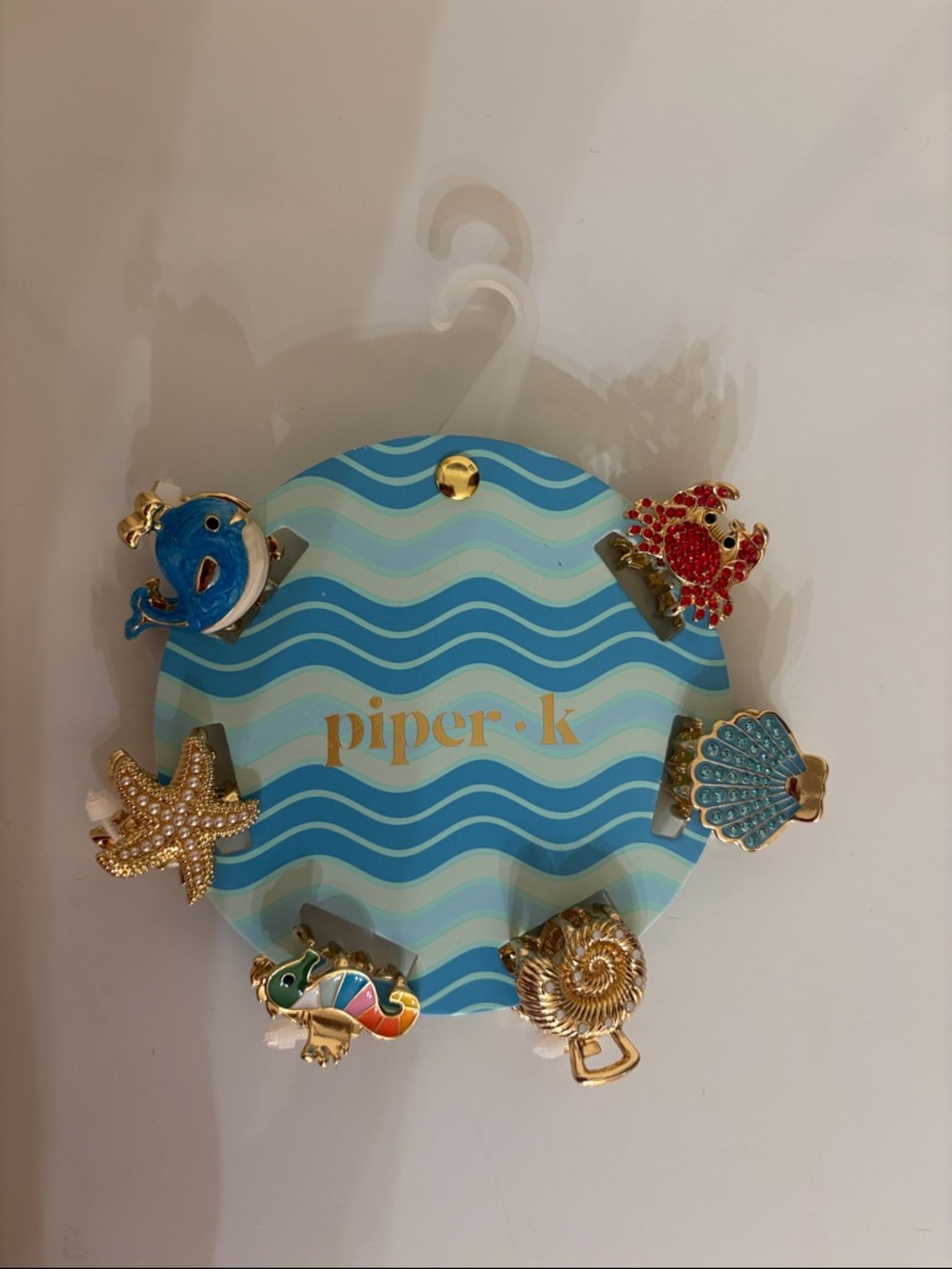 Piper k Ocean Friends Hair Clips Set